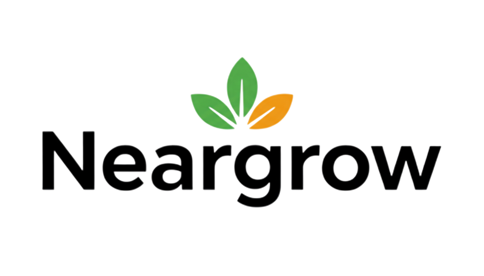 Green growth leaf logo for NearGrow Ads digital marketing agency